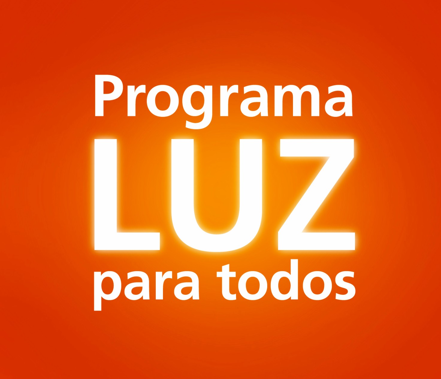 Programa luz para todos