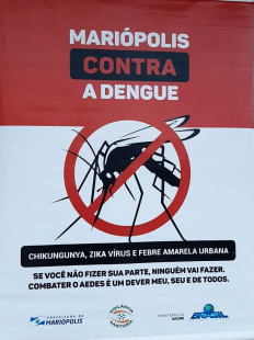 A Dengue também é preocupação no município.