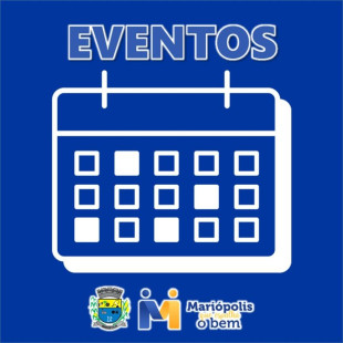 Calendário de EVENTOS está disponível para consulta